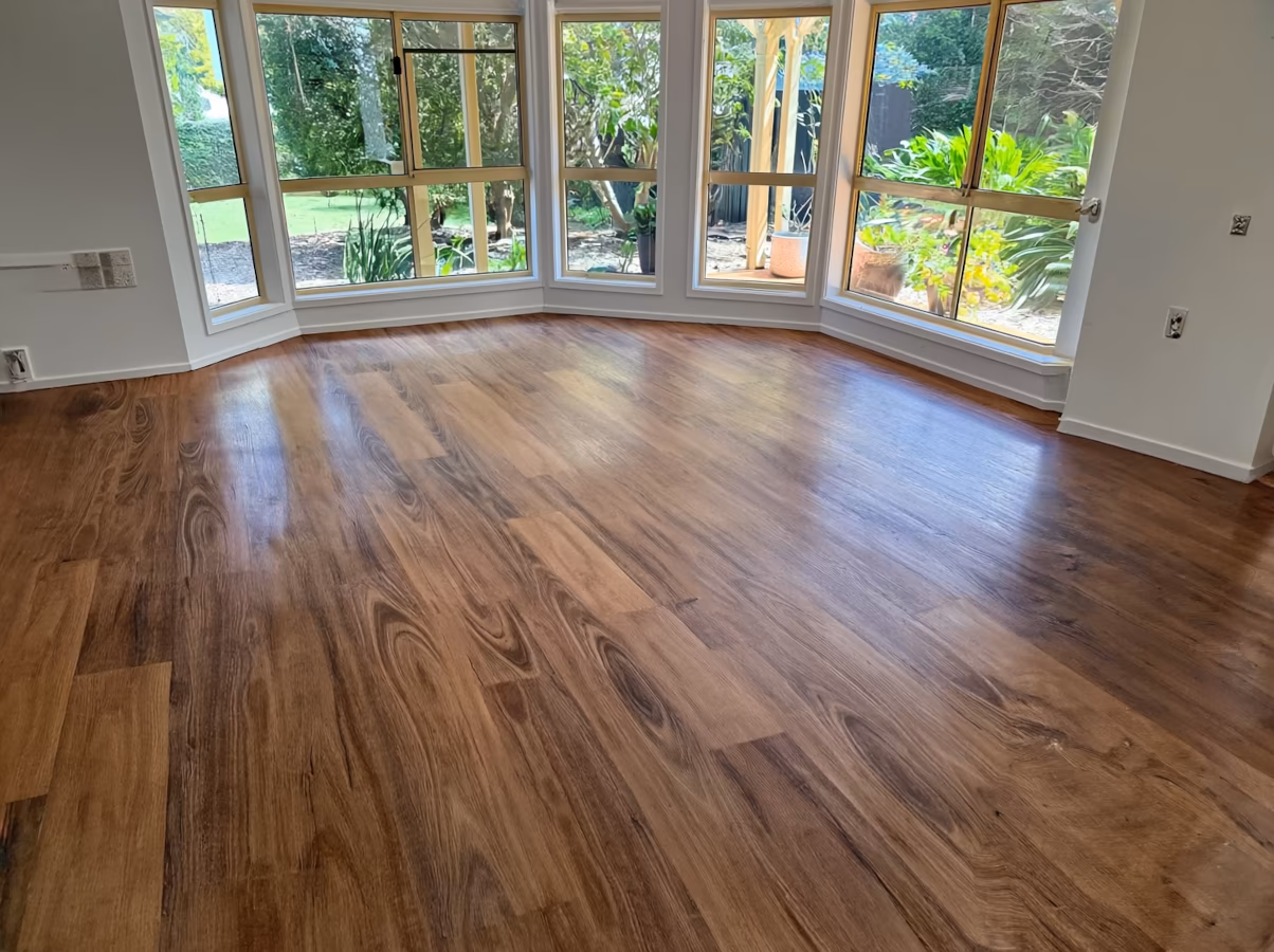 Professional vinyl plank flooring installation